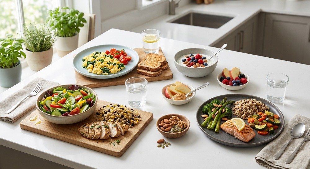 Sample healthy diet plan for gestational diabetes during pregnancy