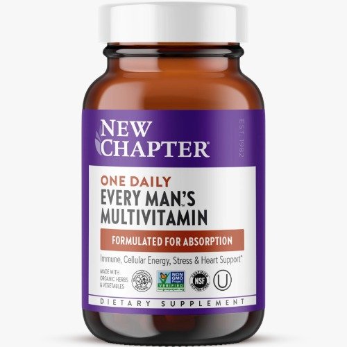 New Chapter Every Man's One Daily multivitamin